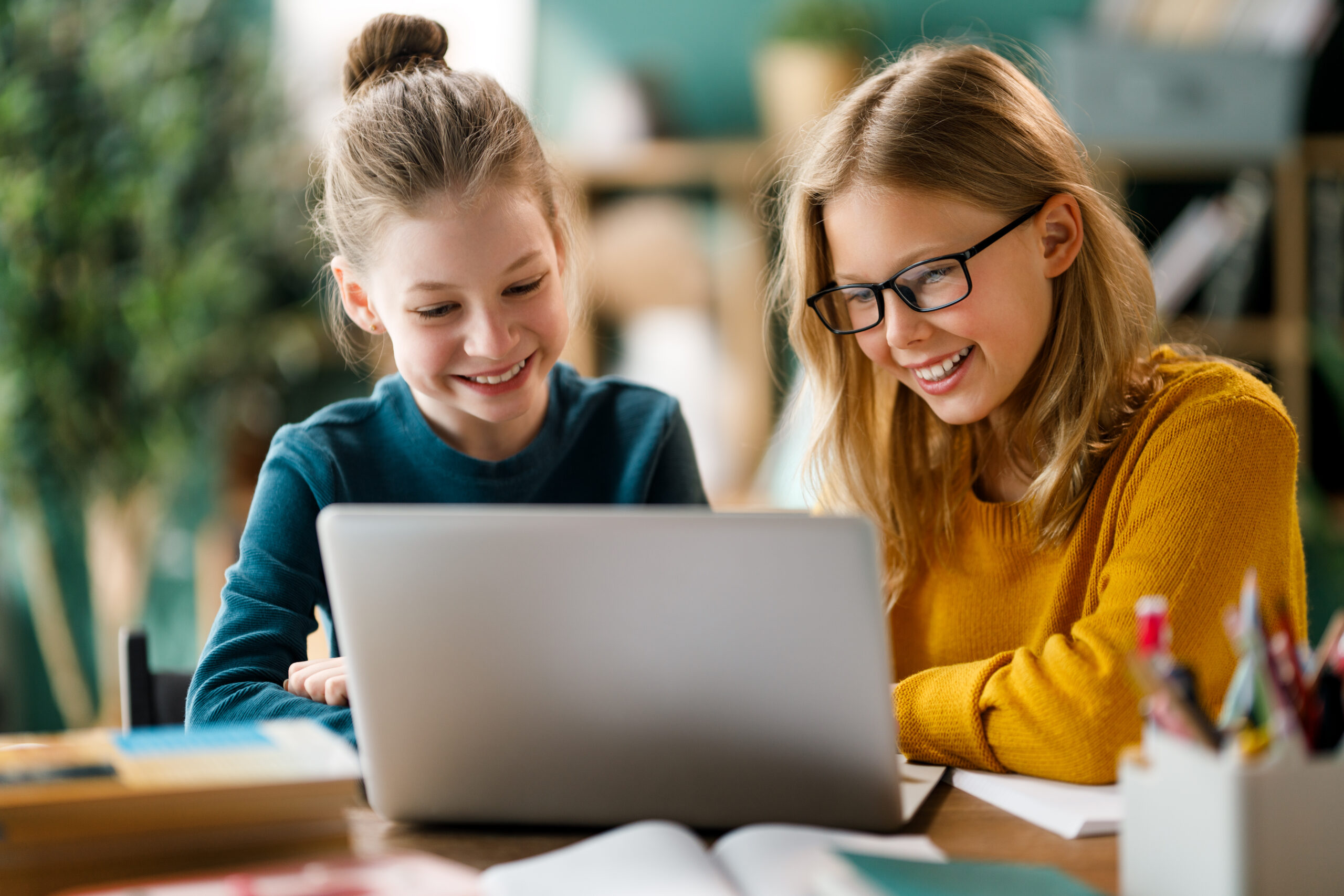 children are learning in the class